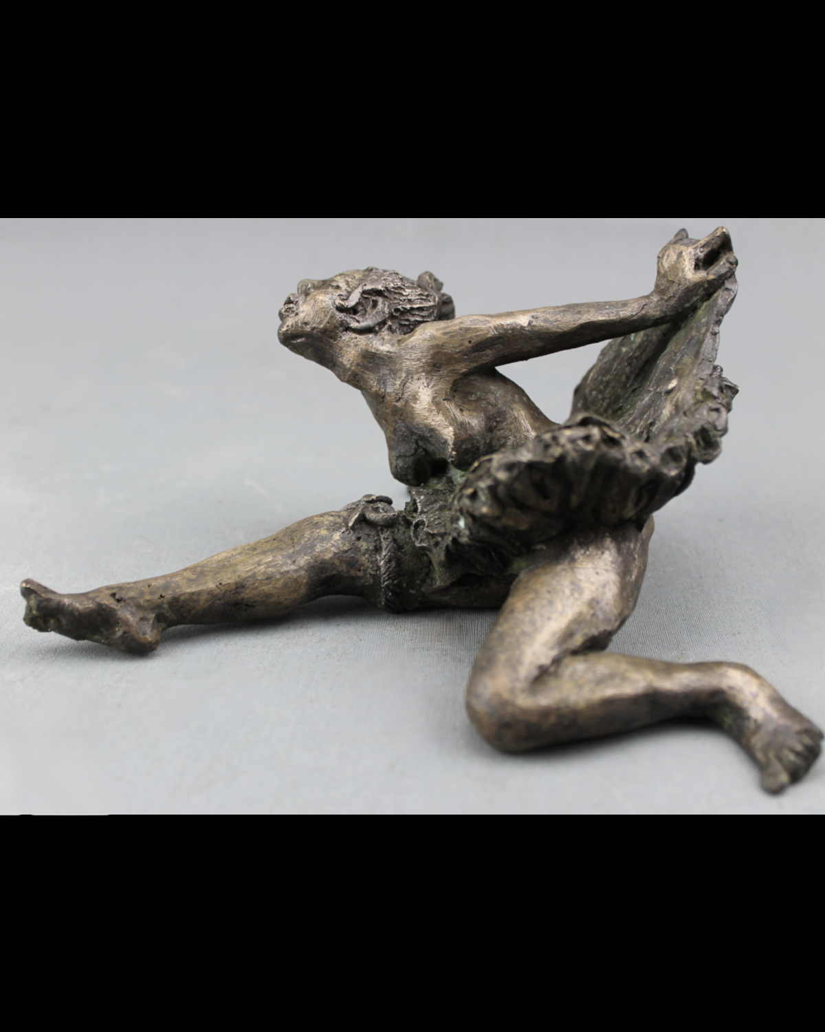 french cancan, audrey flechet, sculpture, bronze, pièce unique, cire perdue, french cancan, dace, danseuse, fonderie du champ bon, lost wax, metal casting, paulette