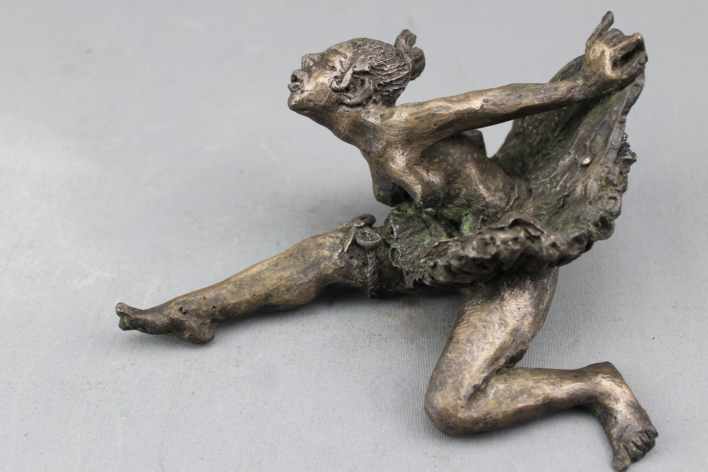 french cancan, audrey flechet, sculpture, bronze, pièce unique, cire perdue, french cancan, dace, danseuse, fonderie du champ bon, lost wax, metal casting, paulette