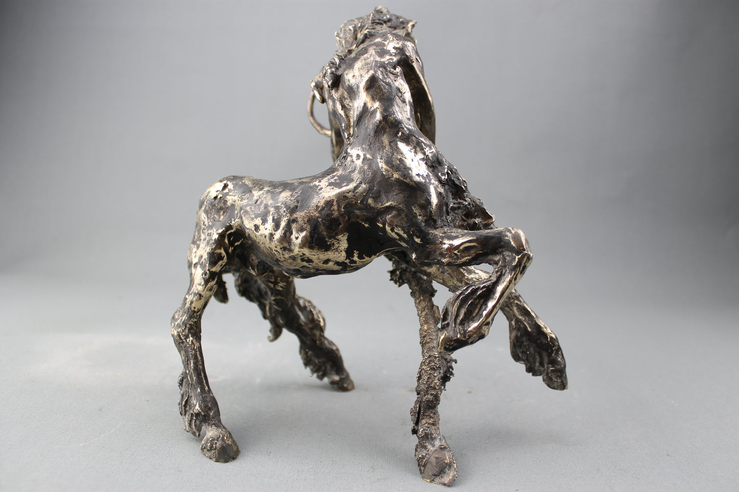 audrey flechet, sculpture, bronze, centaure, bronce, fonderie du champ bon, centaur, centauro, chiron