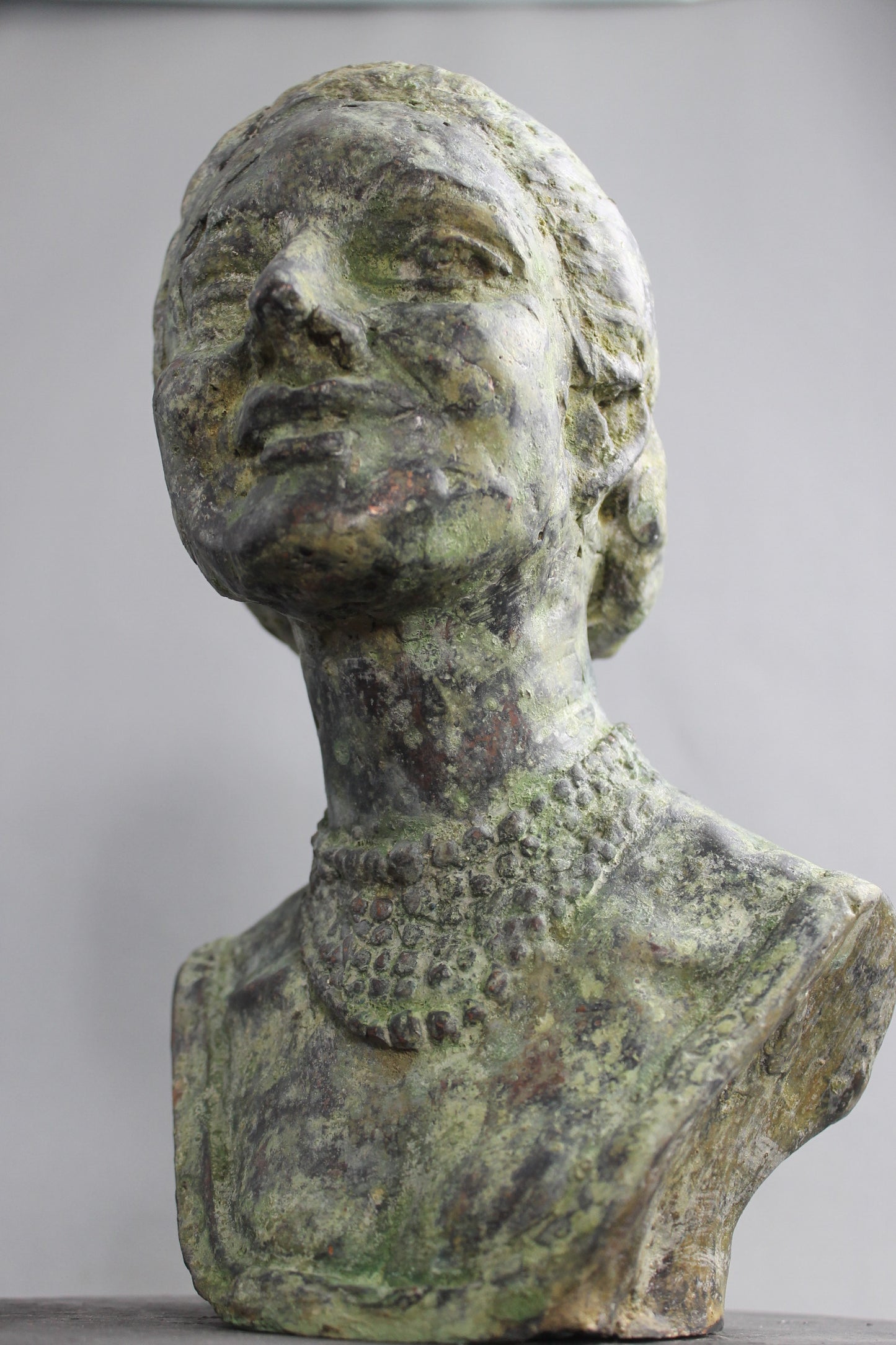 Maria Callas, callas, bronze, buste, portrait, audrey flechet, flechet, sculpture, fonderie du champ bon, statue